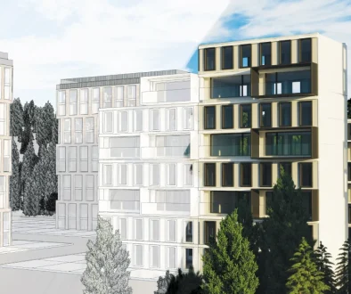 Propuesta arquitectónica de edificio industrializado