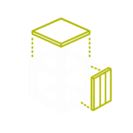 Sistema modular 3D patentado Sistema modular 3D patentado
