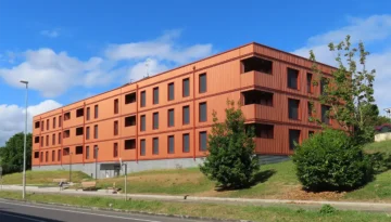 Edificio de vivienda protegida industrializada