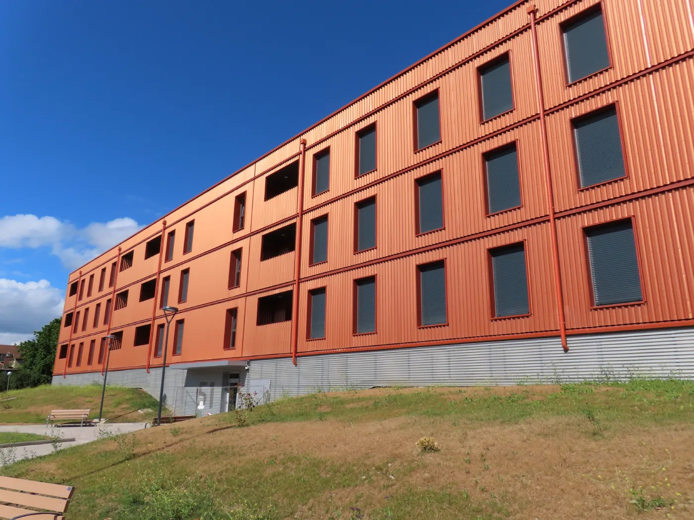 Social housing building developed with Ekons System®